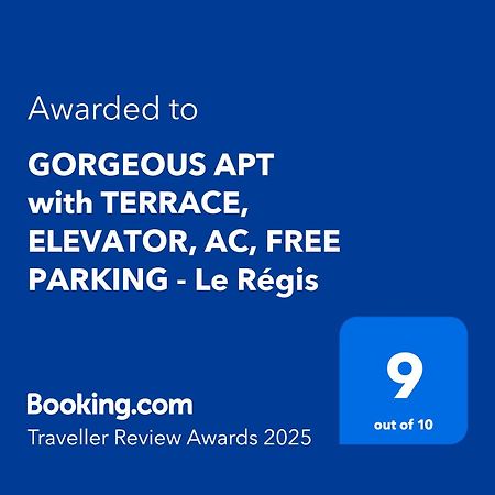 Gorgeous Apt With Terrace, Elevator, Ac, Free Parking - Le Regis Cagnes-sur-Mer Eksteriør bilde