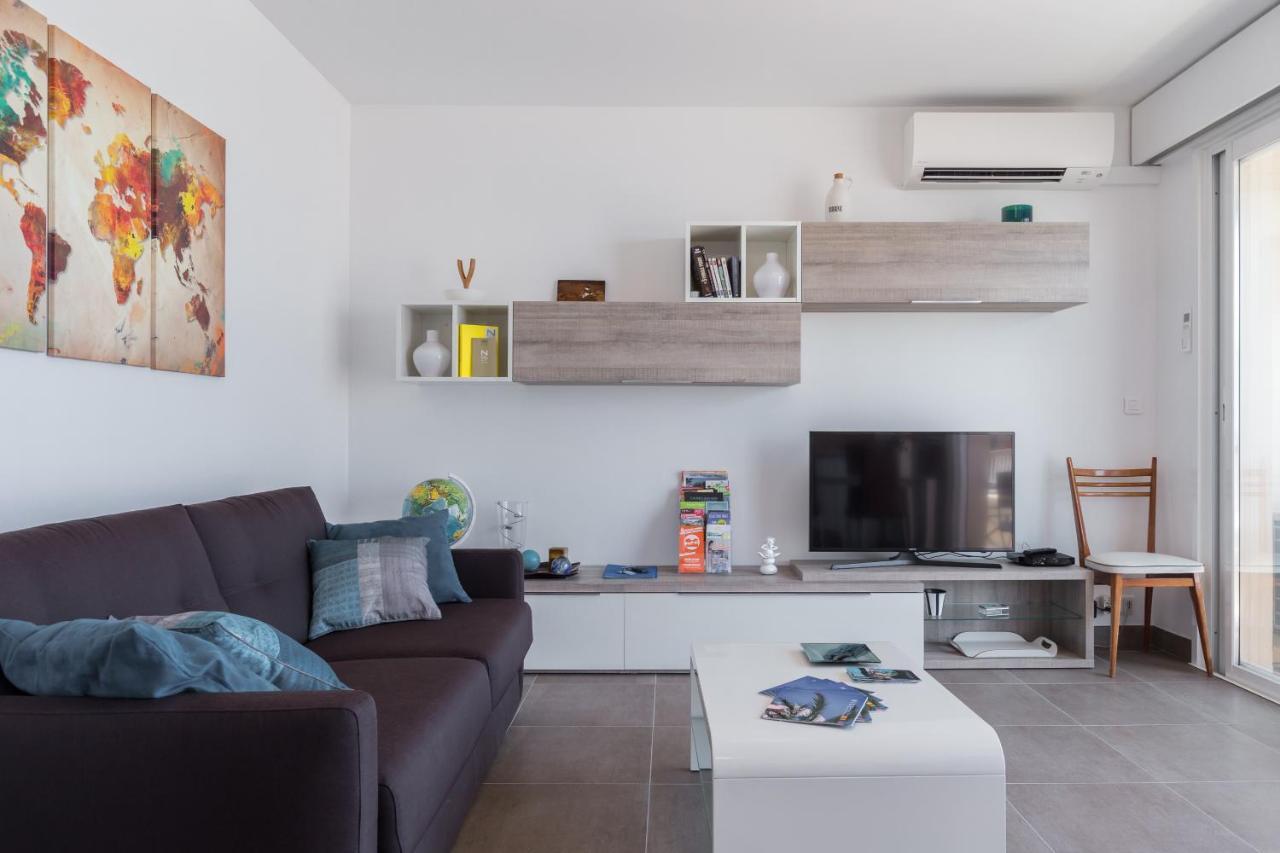 Gorgeous Apt With Terrace, Elevator, Ac, Free Parking - Le Regis Cagnes-sur-Mer Eksteriør bilde