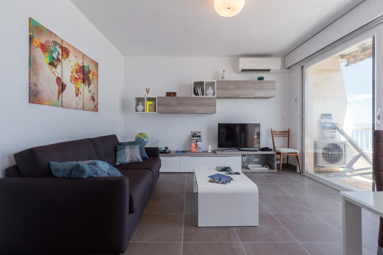 Gorgeous Apt With Terrace, Elevator, Ac, Free Parking - Le Regis Cagnes-sur-Mer Eksteriør bilde