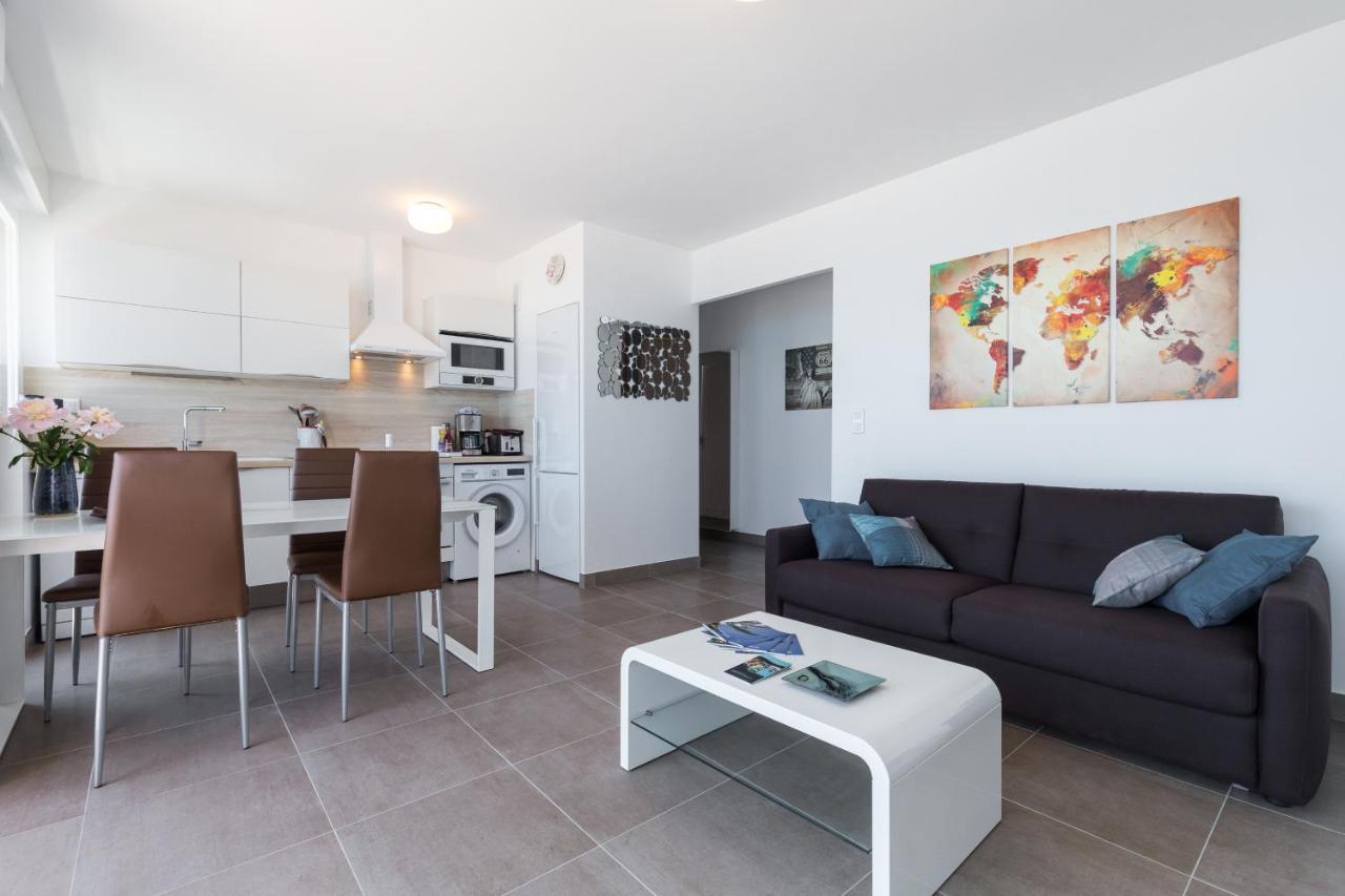 Gorgeous Apt With Terrace, Elevator, Ac, Free Parking - Le Regis Cagnes-sur-Mer Eksteriør bilde